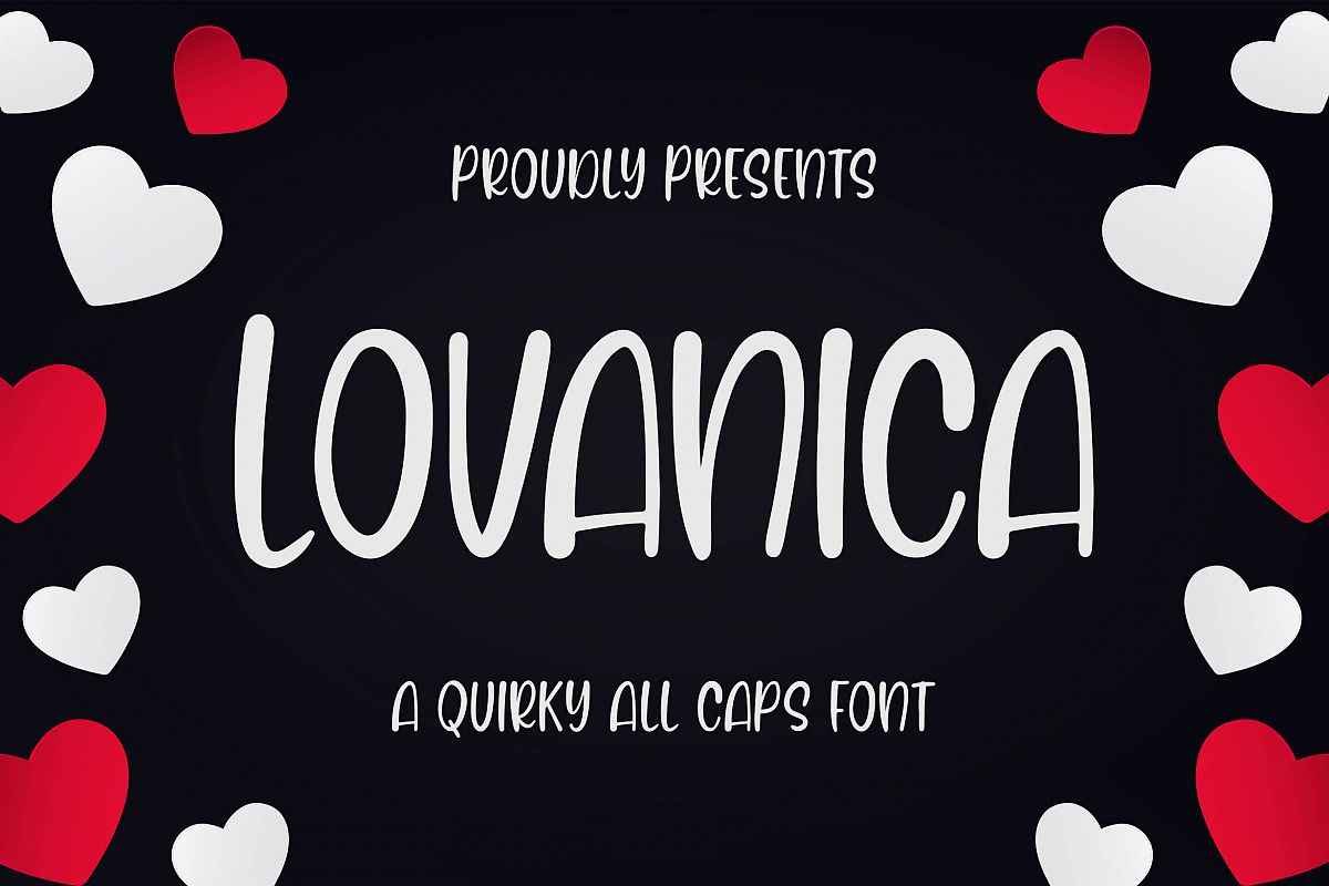 Lovanica - a Quirky Font example image 1
