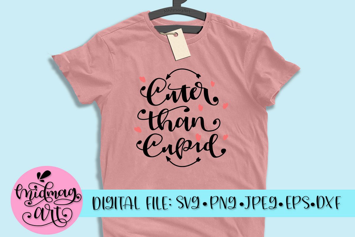 Cuter than Cupid svg, png, jpeg, eps and dxf example image 1