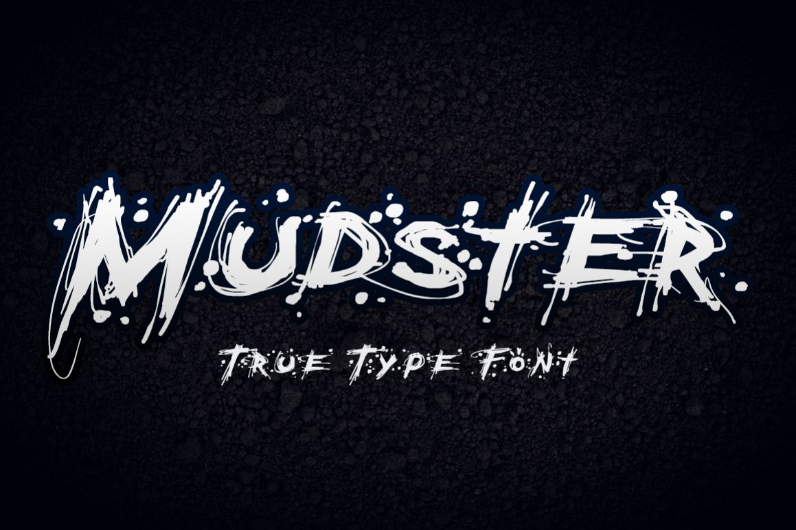 Mudster Font example image 1