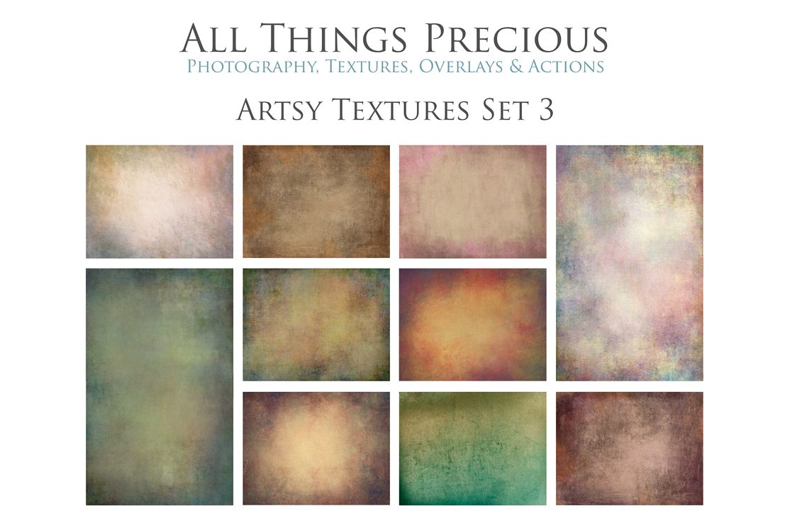10 Fine Art Artsy Textures SET 3 example image 1
