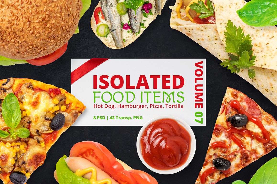 Isolated Food Items Vol.7 example image 1