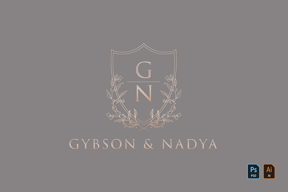 Elegant Wedding Logo example image 1