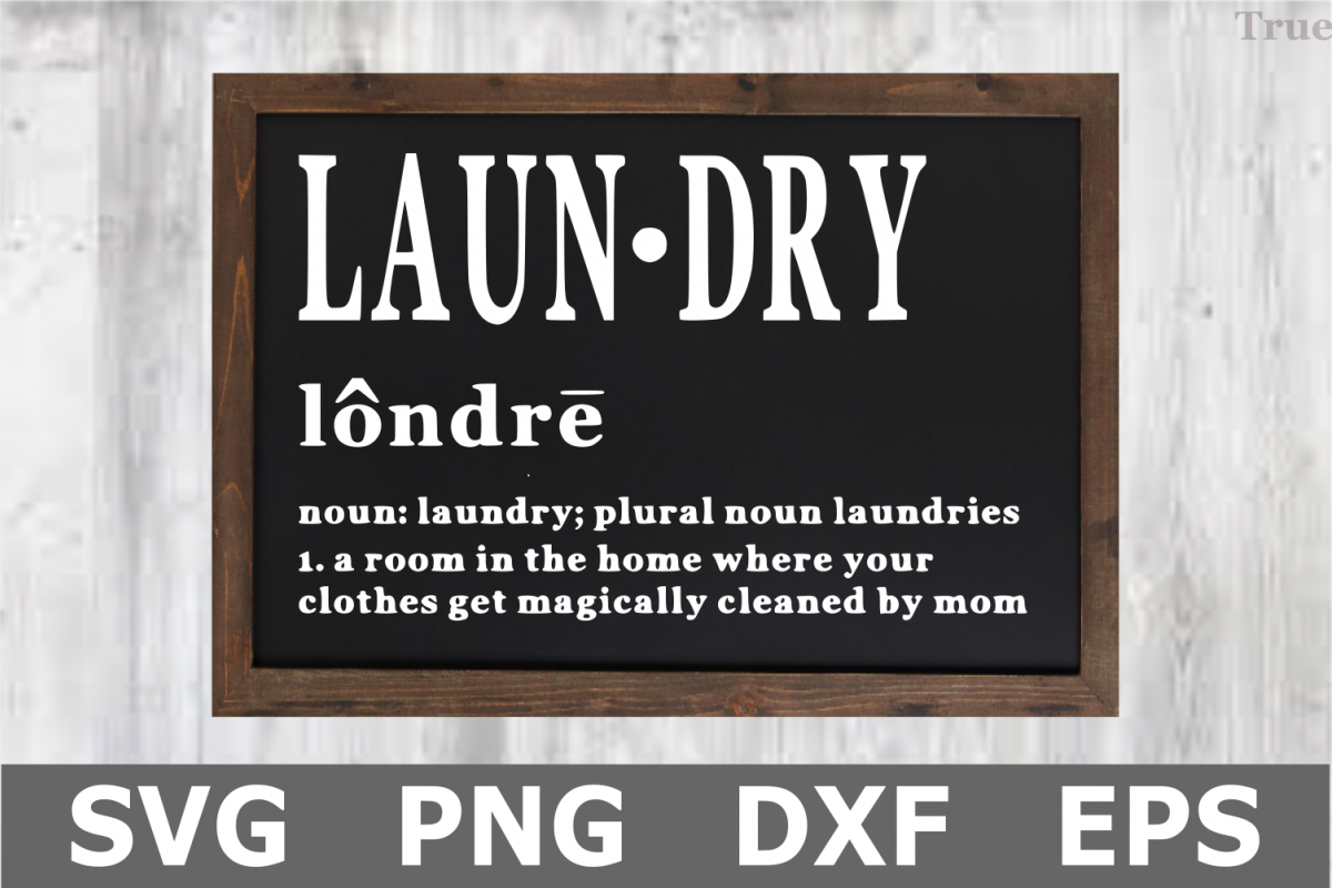 Download Laundry Definition - A Home SVG Cut File (208340) | Cut ...
