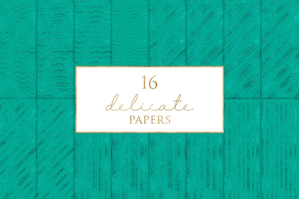 16 Delicate Digital Paper Pack example image 1
