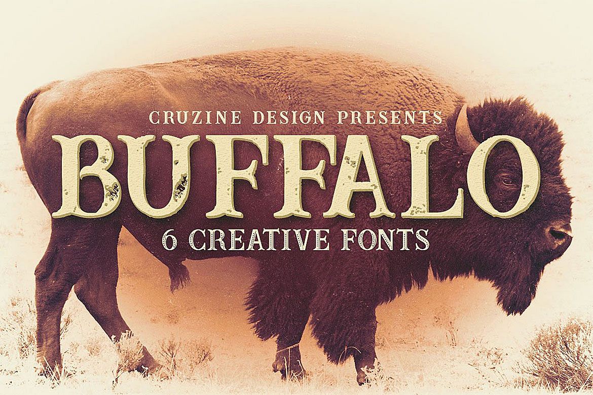 Buffalo Typeface example image 1