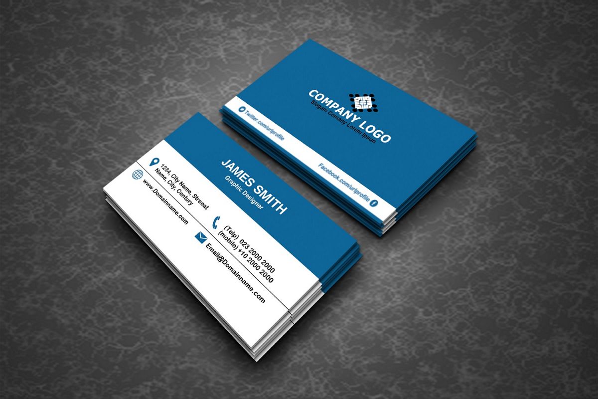 Modern Business Card example image 1