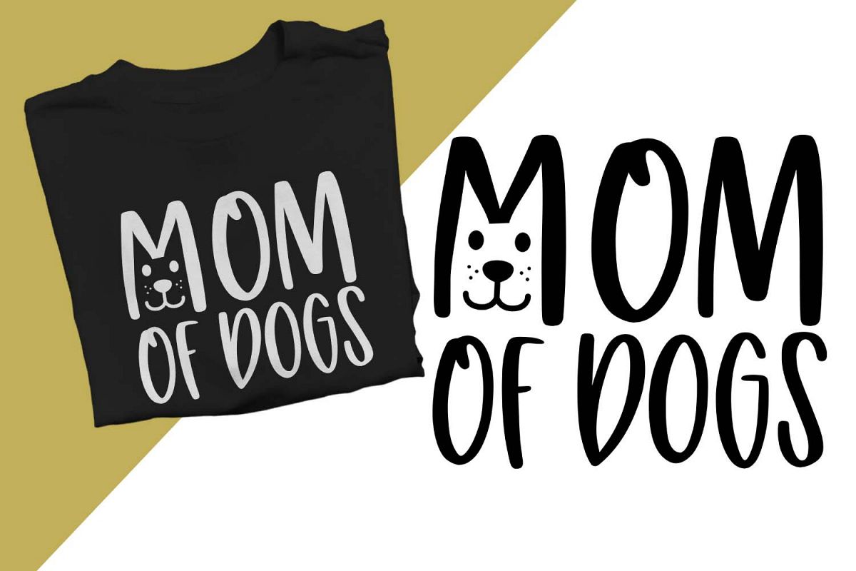 Mom of dogs Printable example image 1