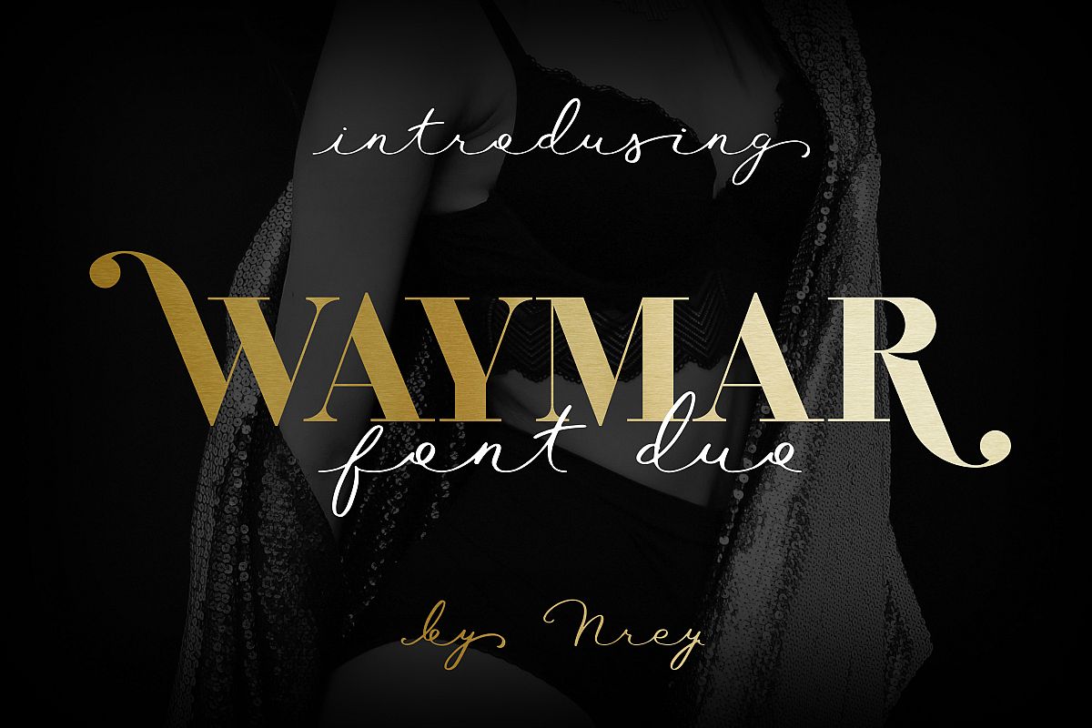 Waymar font duo example image 1