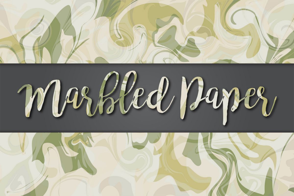 Marbled Paper No7 example image 1