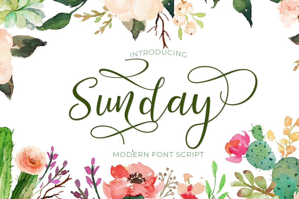 Sunday Script example image 1