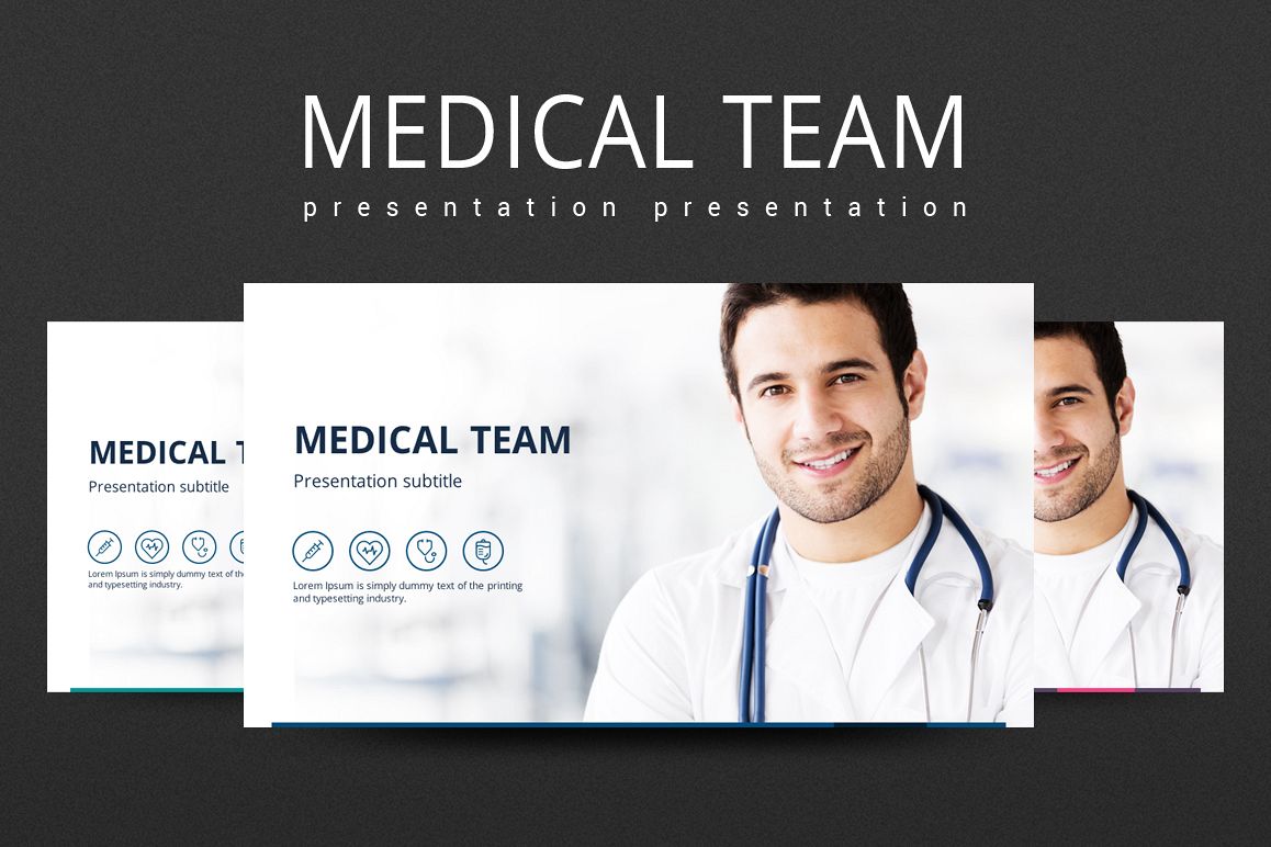 Medical PPT example image 1