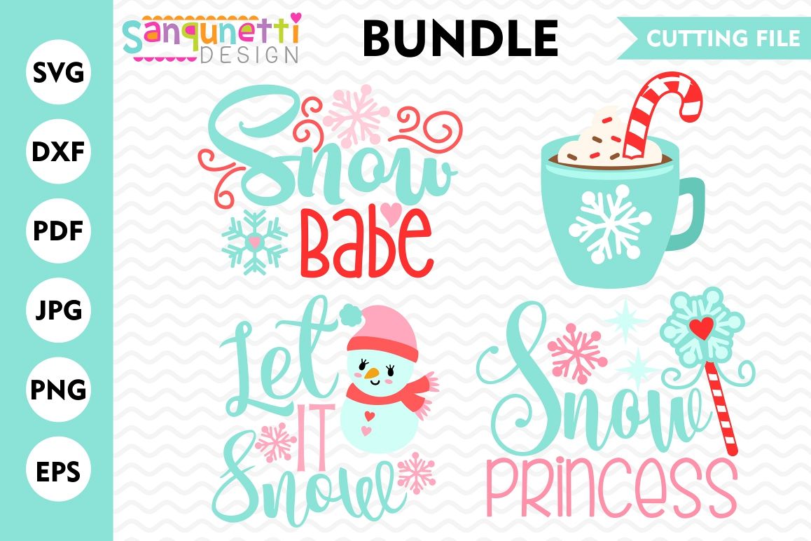 Download Winter Snow Bundle SVG, winter svg, Christmas svg (119197 ...