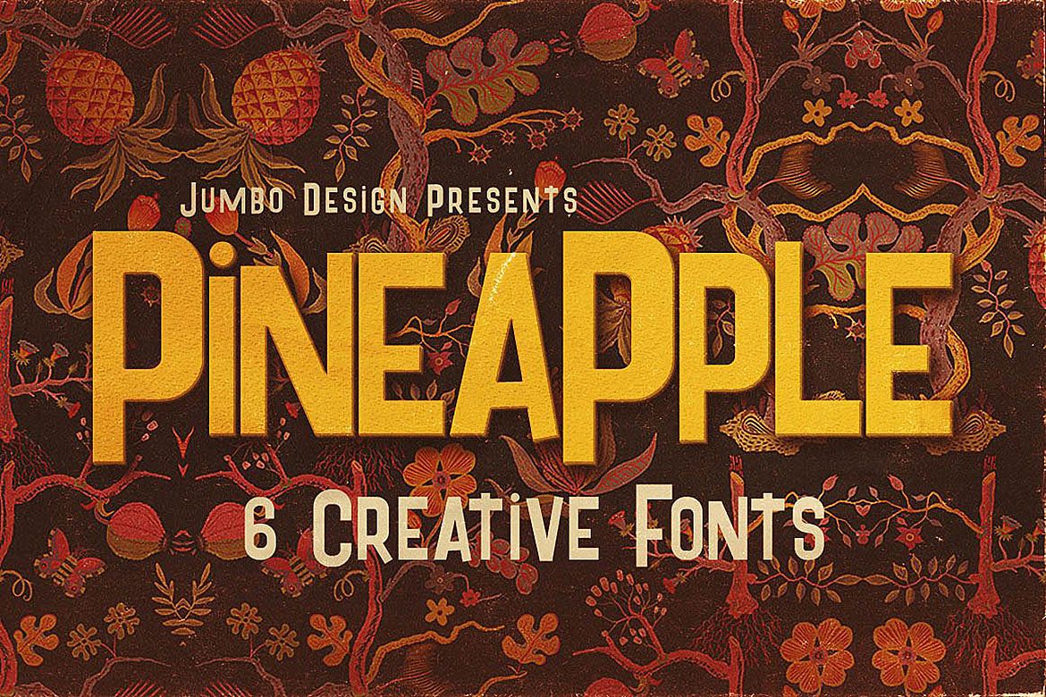 Pineapple - Funny Style Font example image 1