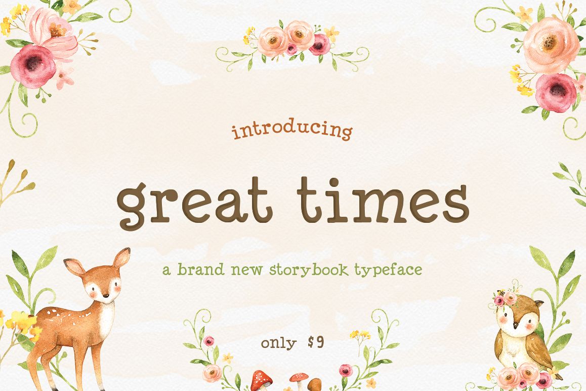 Great Times Font example image 1