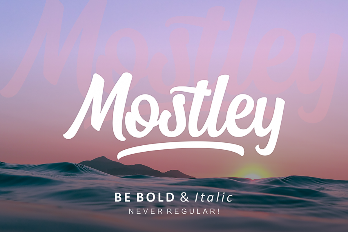 Mostley Script example image 1