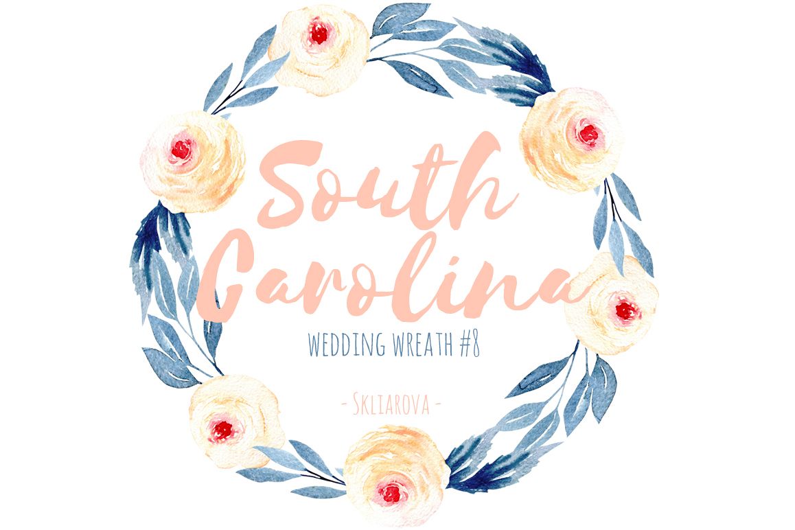 South Carolina. Wreath #8 example image 1