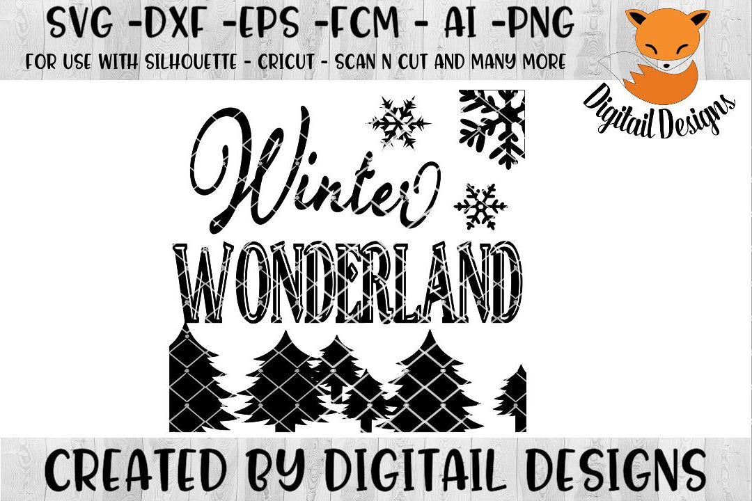 Download Winter Wonderland SVG for Silhouette, Cricut