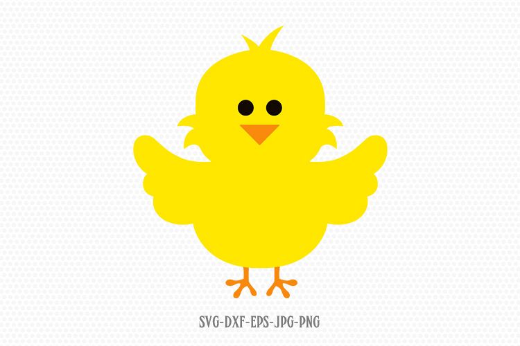 Download Easter Chick Svg, Chick Svg, Baby Chicken Svg, Easter svg (218509) | SVGs | Design Bundles