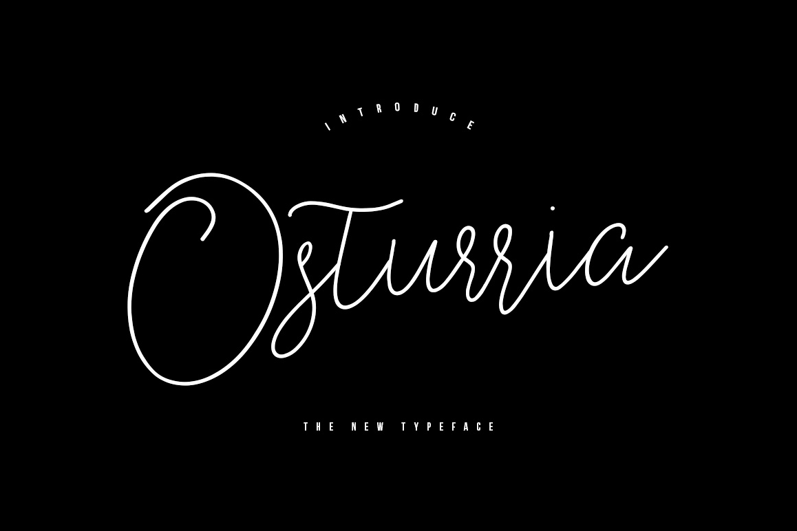 Osturria Typeface example image 1