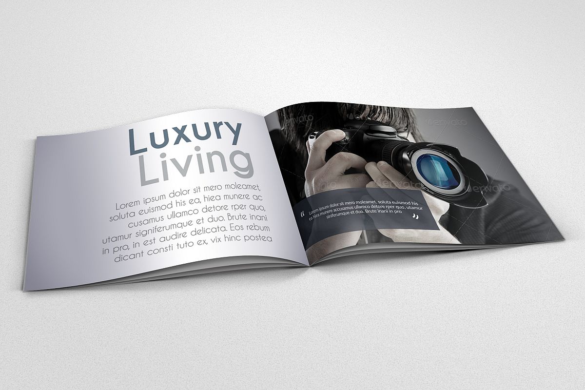16 Pages Photography Bifold Brochurs example image 1