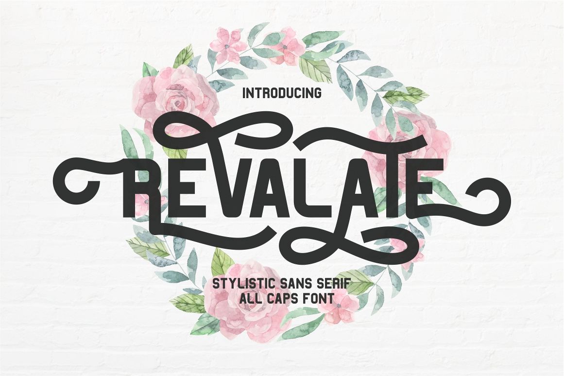 Revalate - Stylistic Sans Serif example image 1