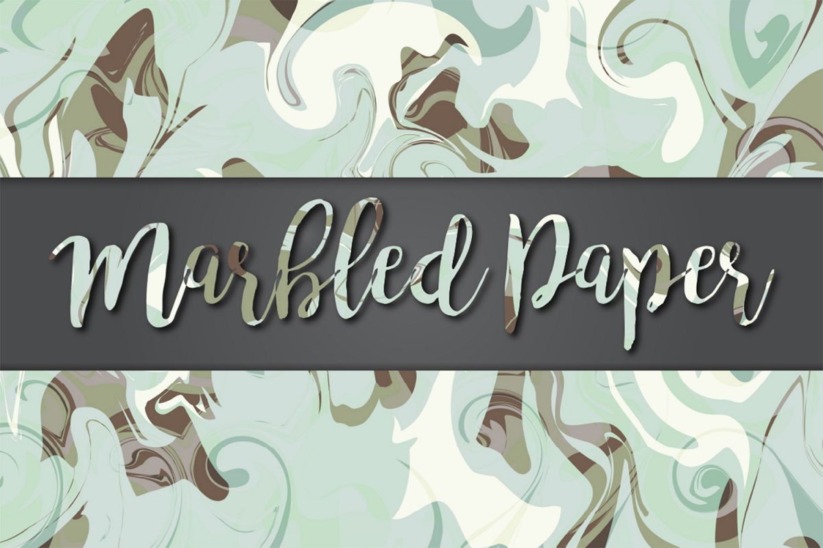 Marbled Paper No9 example image 1