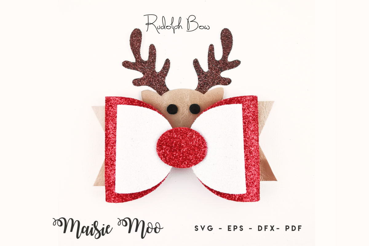 Download Hair Bow Svg Template Santa S Reindeer Bow Template Svg Christmas Bow Svg Deer Bow Svg Bow Template For Cricut Craft Supplies Tools Jewelry Beauty PSD Mockup Templates