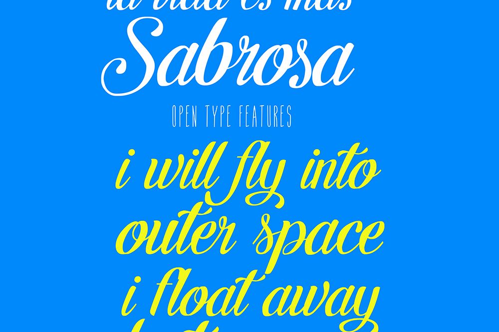Letra Hipster example image 1