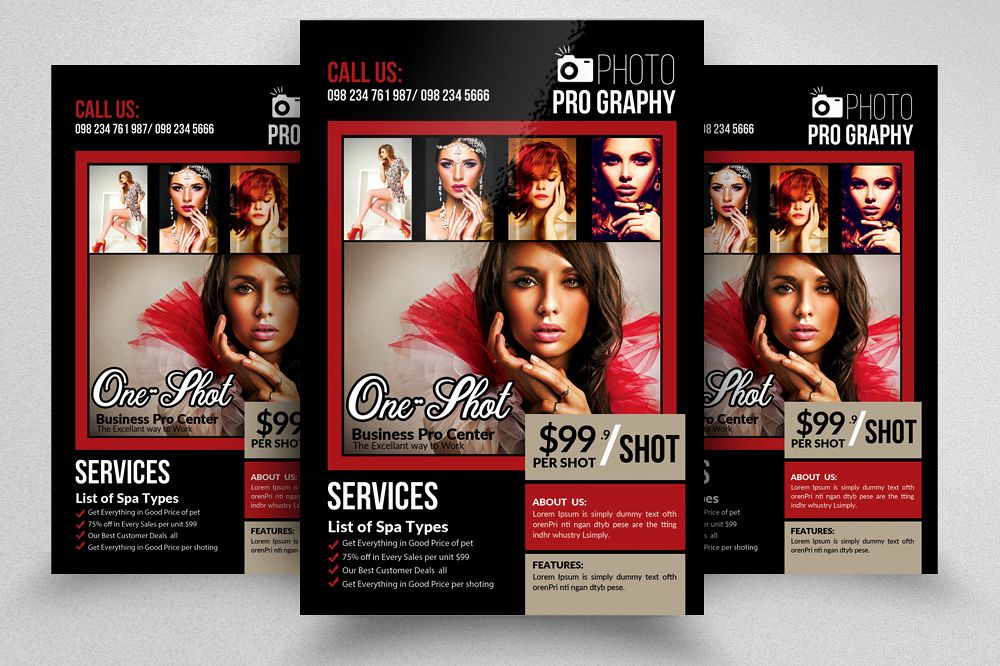 Photography Flyer Template example image 1