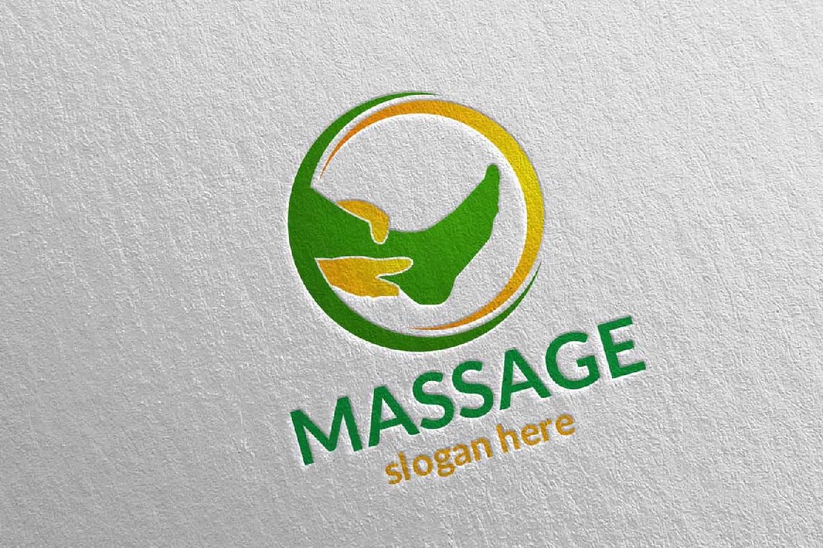 Massage Logo Design example image 1