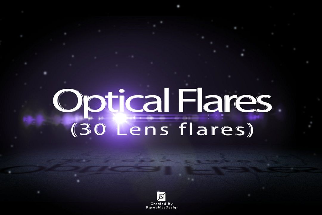 Optical Flares (30 Lens flares) example image 1
