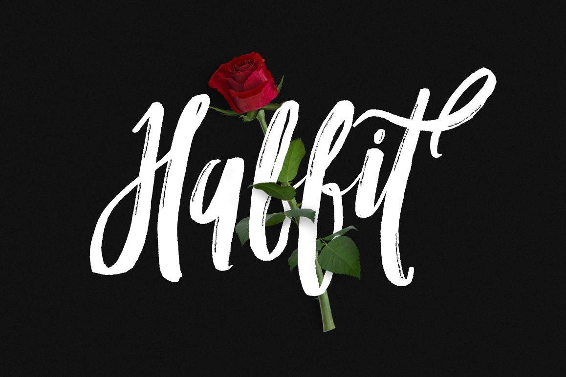 Habbit Typeface example image 1