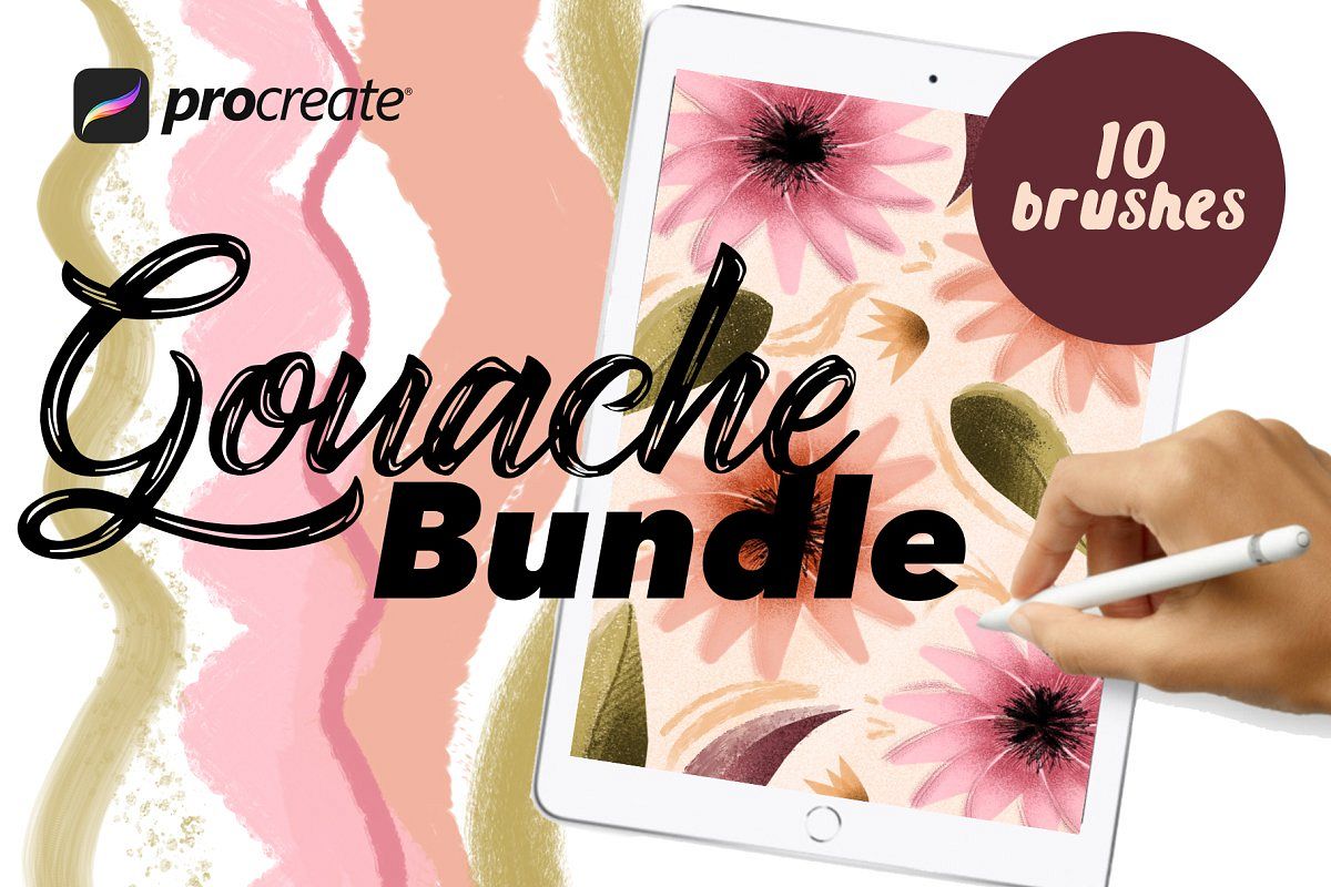 Gouache Bundle for Procreate example image 1