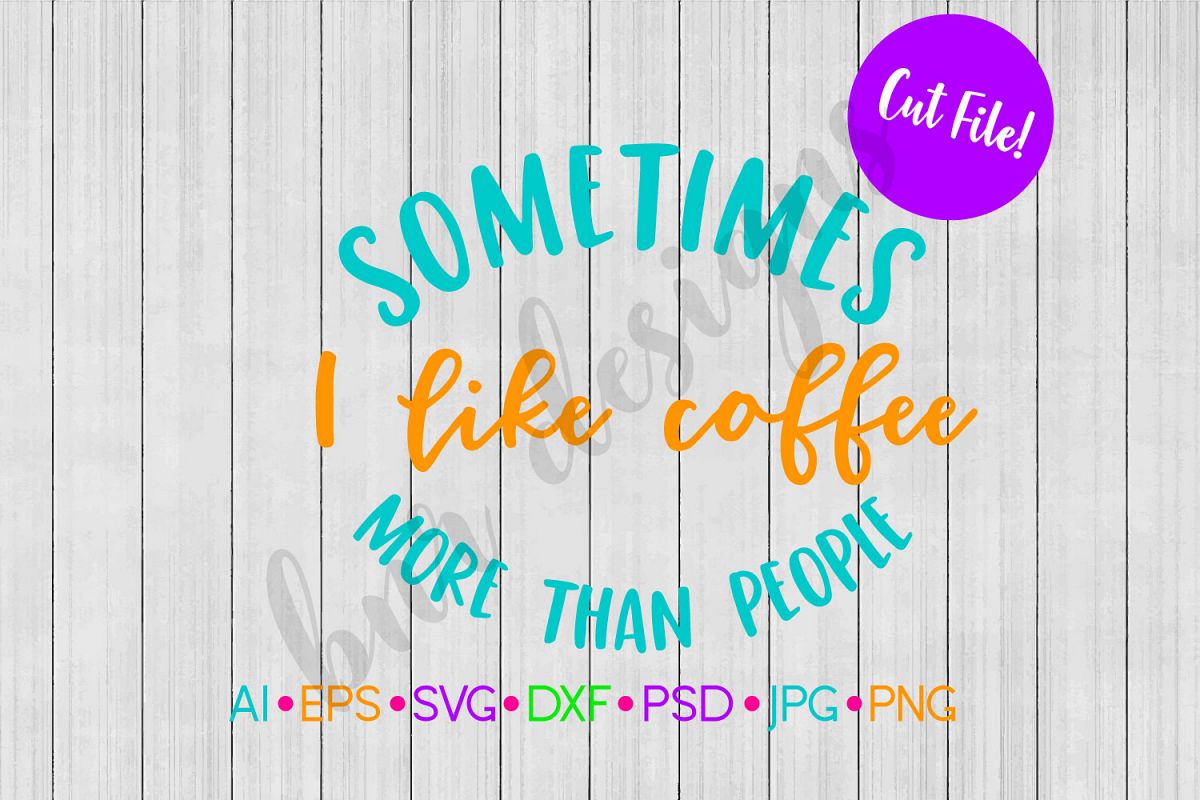 Coffee SVG, SVG File example image 1