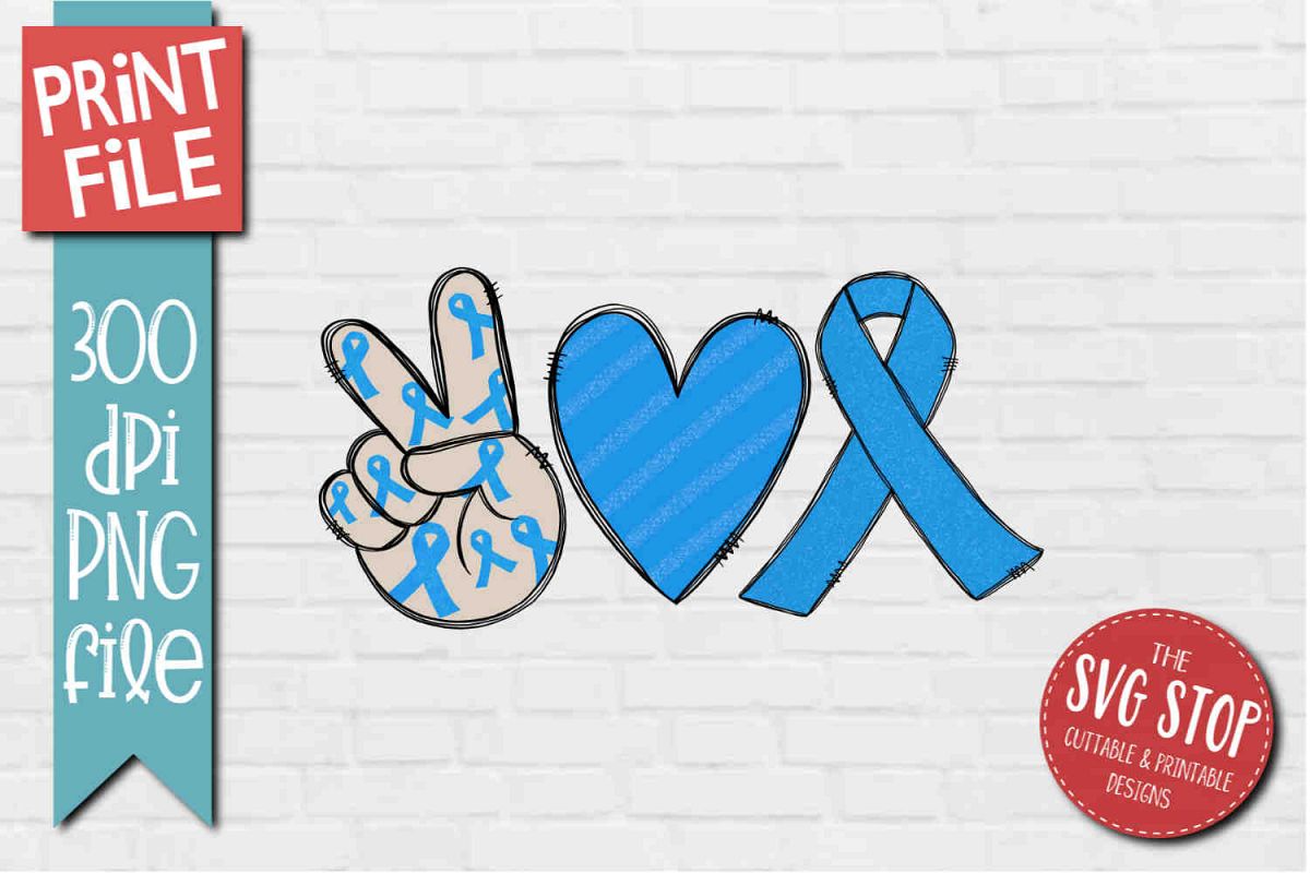 Download Peace Love Awareness Sublimation Design PNG (478247 ...