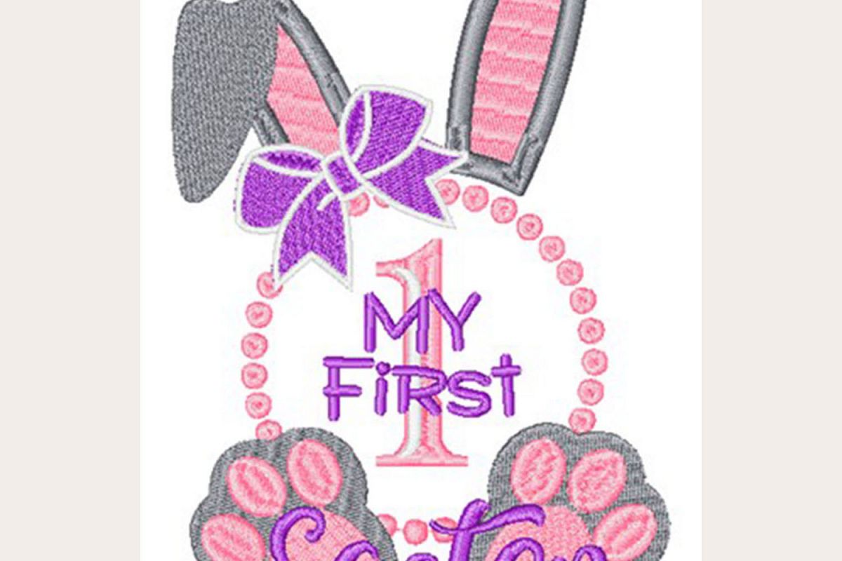 my first easter girl