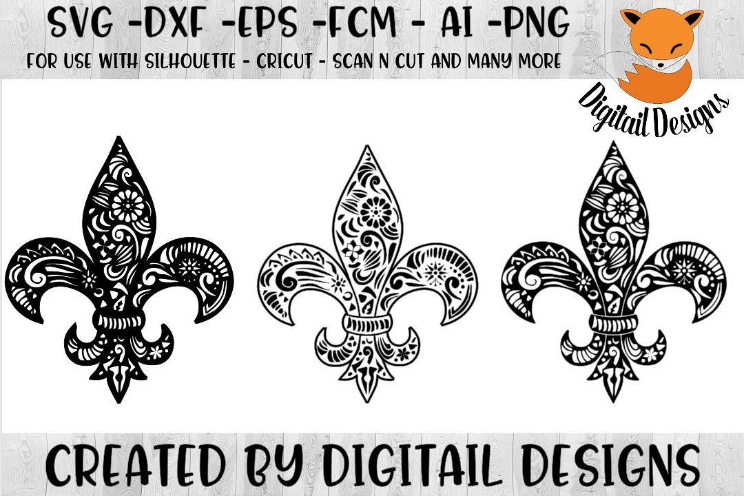 Fleur De Lis Crown SVG