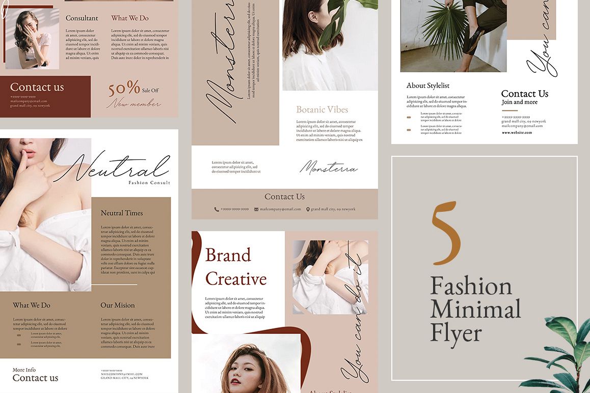 Neutral Flyer Templates example image 1