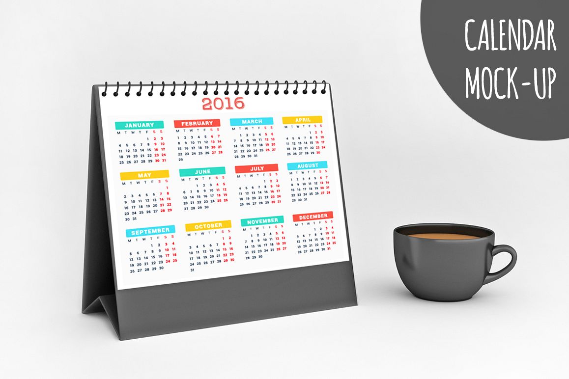Calendar Mock-up V1 example image 1