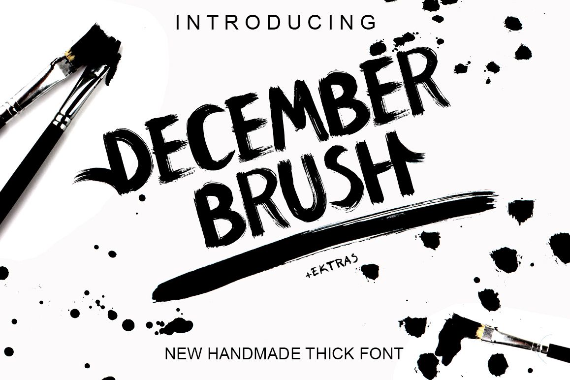 December Brush And Extras example image 1