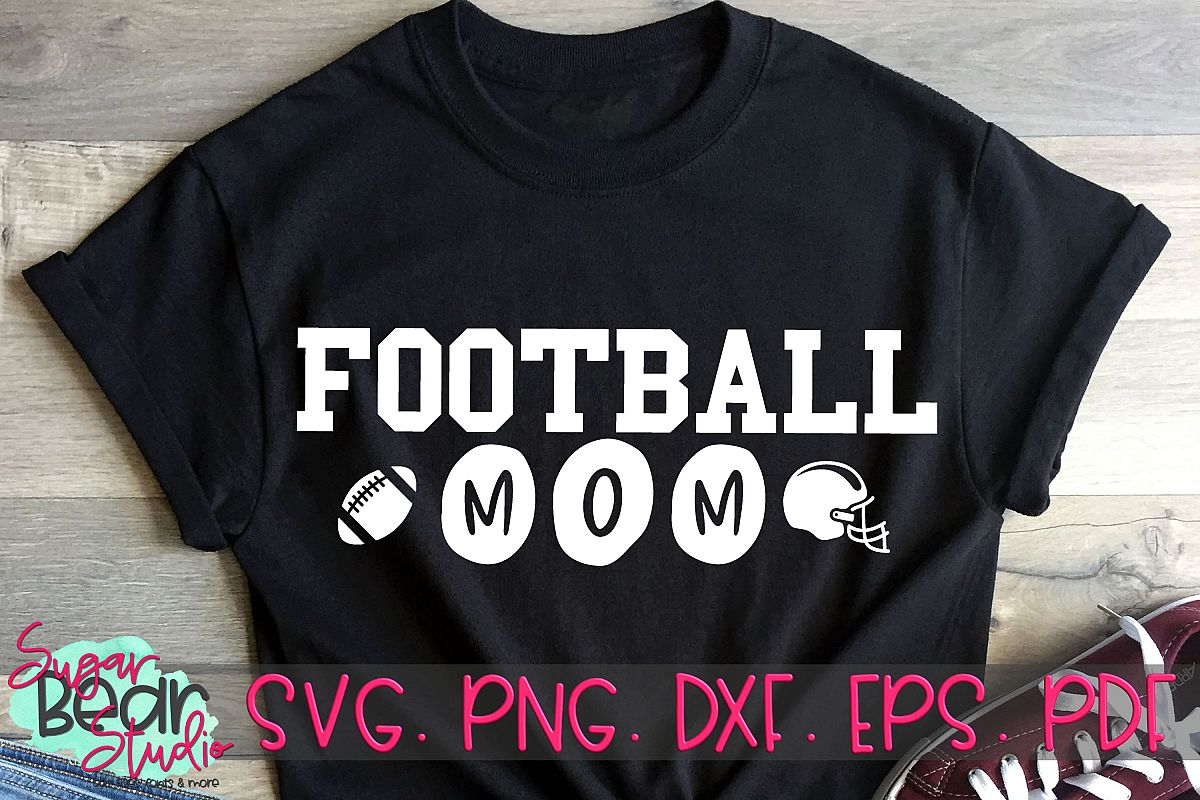 Football Mom - A Football SVG example image 1