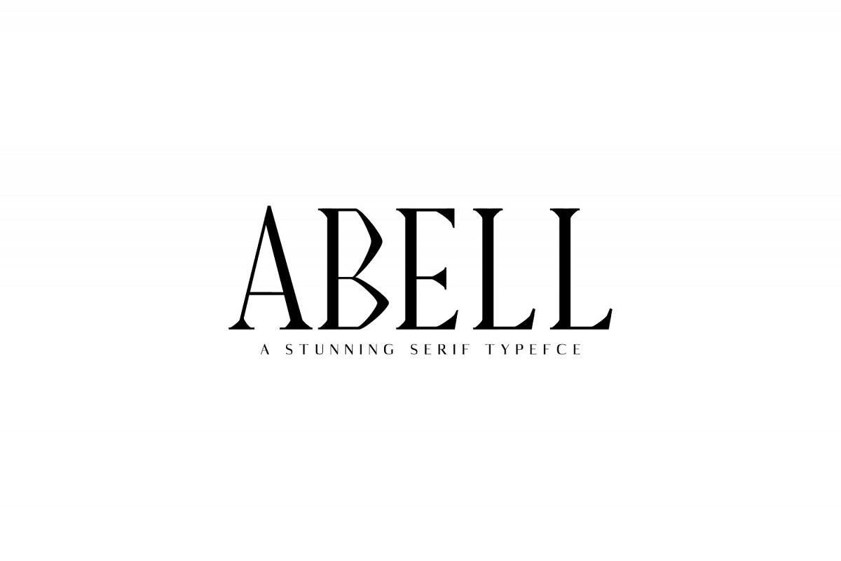 Abell Serif Font Family Pack example image 1