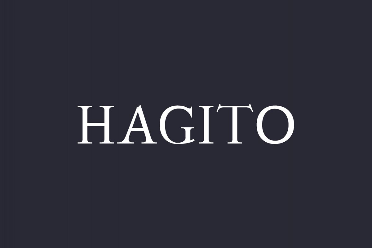 Hagito Serif Font Family example image 1