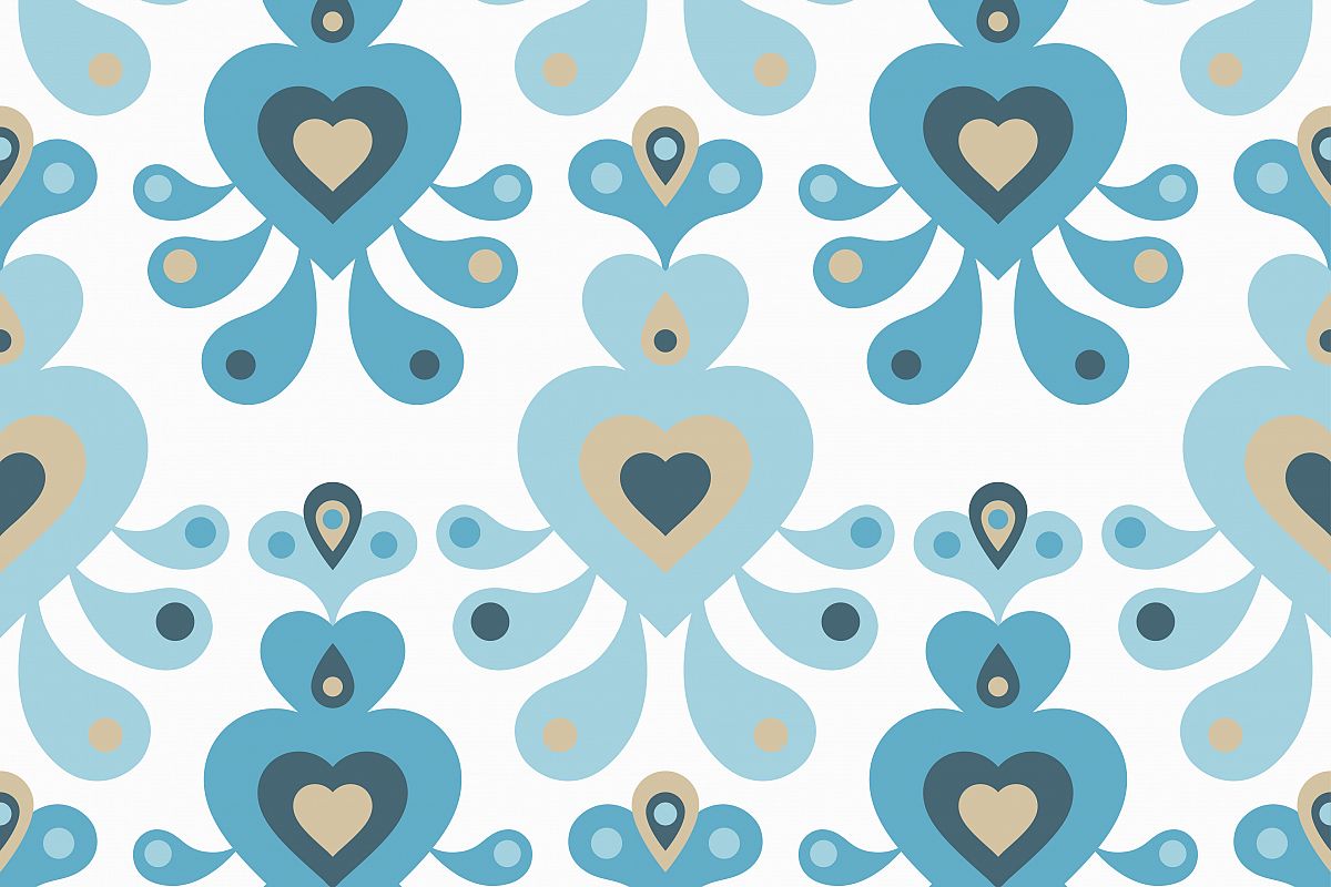 Ethnic boho seamless pattern. Retro motif. Vector illustration. example image 1