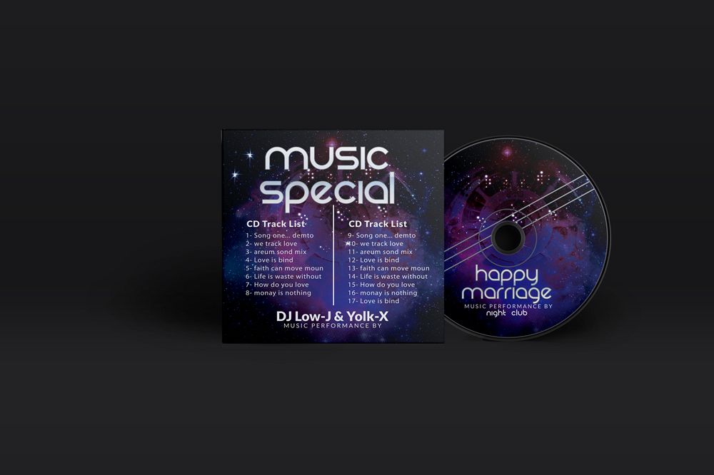 Sound CD Cover Artwork example image 1