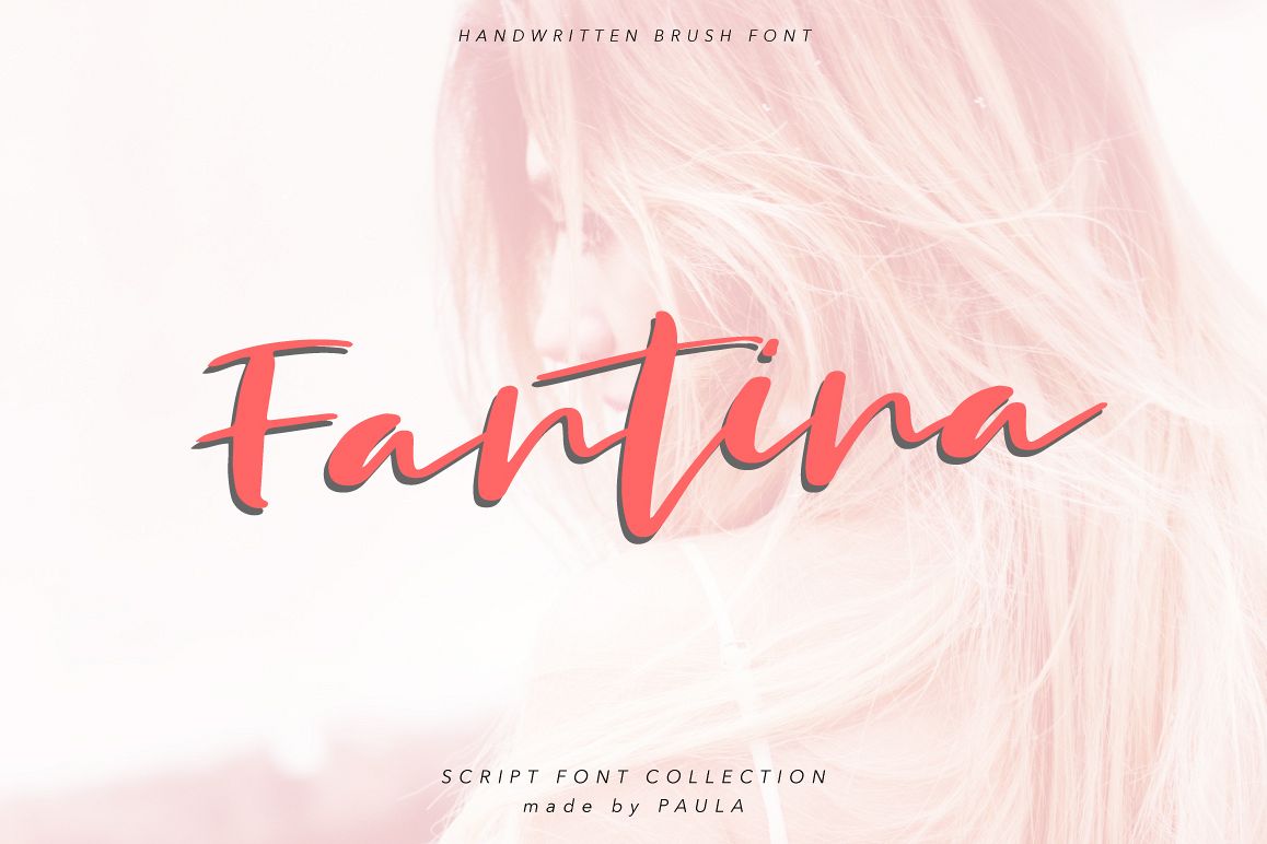 Fantina Script Font example image 1