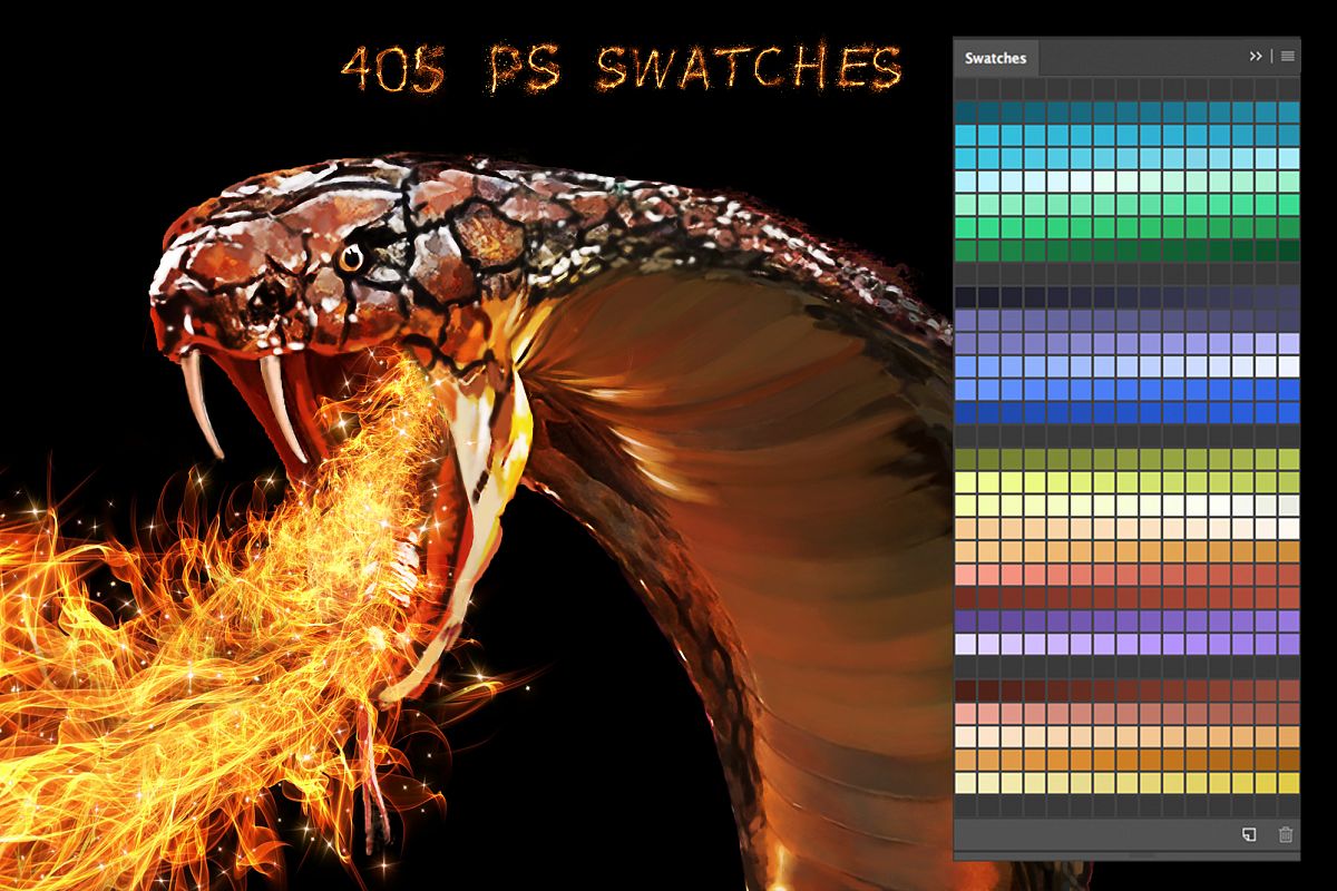 Snake Swatches example image 1