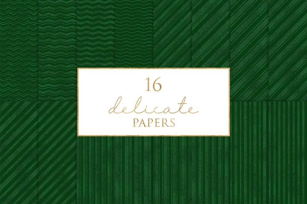 16 Delicate Digital Paper Pack example image 1