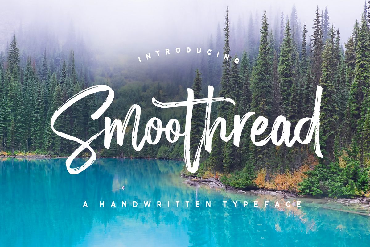 Smoothread Font example image 1