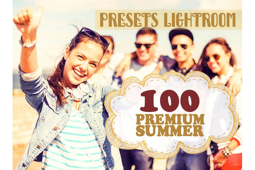 100 Premium Summer Lightroom Preset (Presets for Lightroom 5,6,CC) example image 1